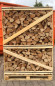 Preview: Buchenholz in 25 cm Holzlänge, kammergetrocknet mit Einwegbox (1,8 RM / 2,9 SRM)