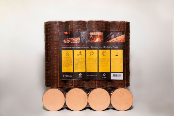 Pollmeier Buchenbrikett - 10 kg *Premium Plus*