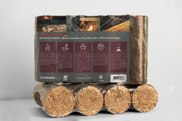 Pollmeier Buchenbriketts - 960 kg *Spezial Plus*