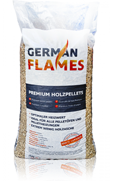 Premium Pellets - German Flames 66 Sack